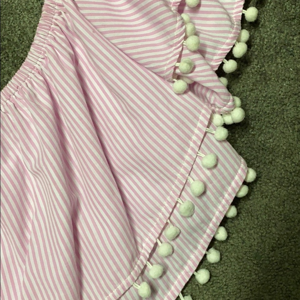 Off the Shoulder Top with Tassels - Picture 4 of 5